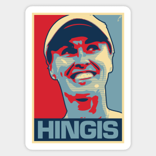 Hingis Sticker